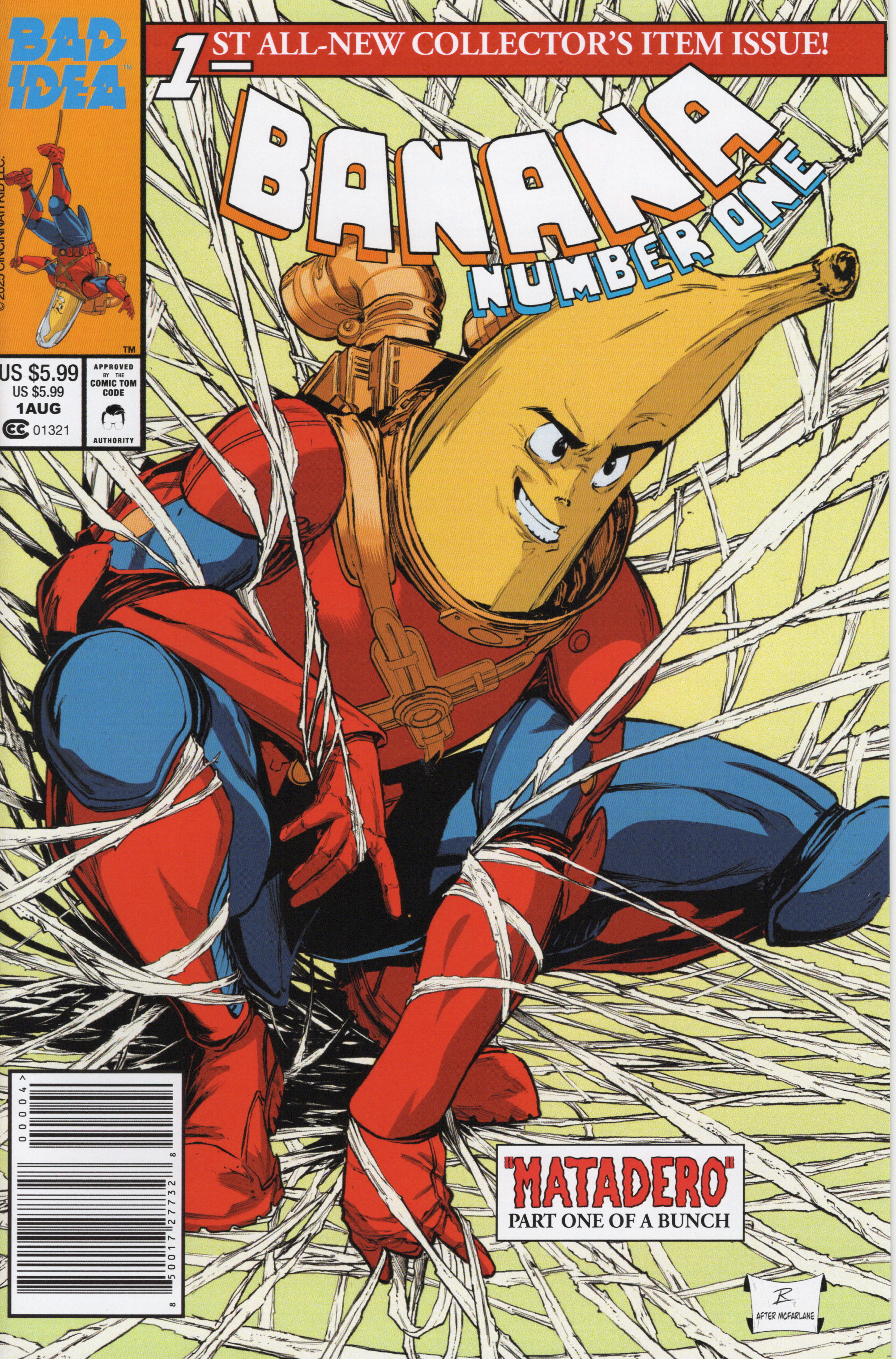 Banana Number One #1 Exclusive Limited to 200